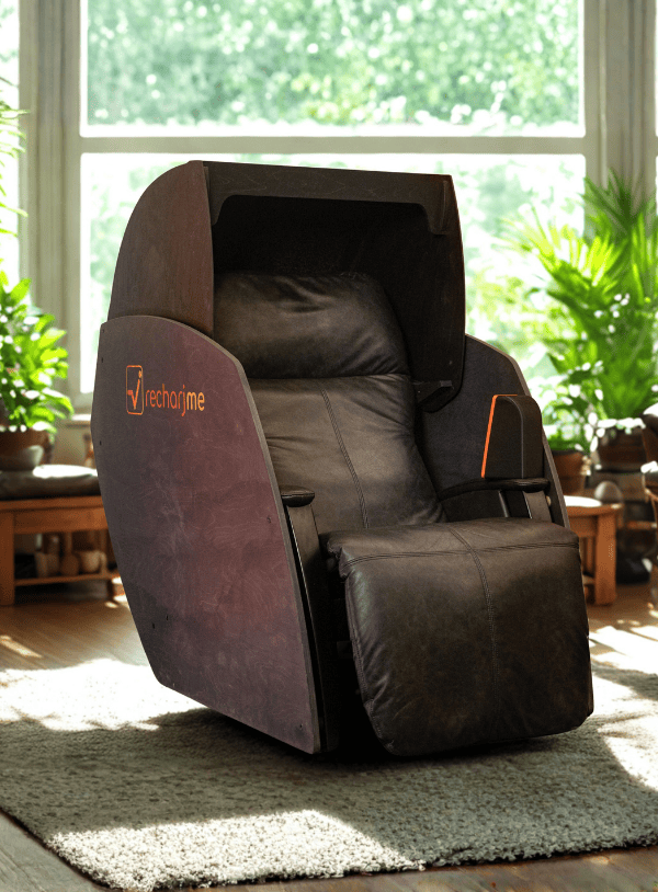 Rest Capsule Recharjme at a wellness center